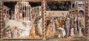 GADDI, Taddeo Life of the Virgin (detail) dfhh oil painting artist